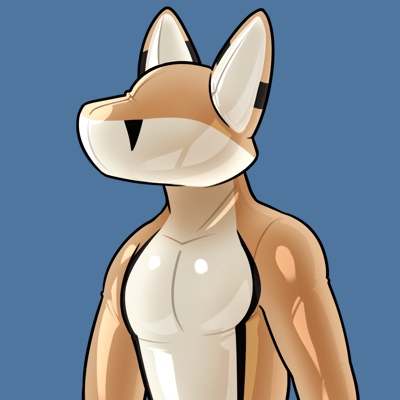 Kobaj coated in latex.