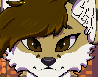 A banner of Kobaj overtop of a pixelated video game backdrop.