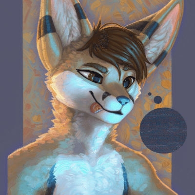 A wonderful birthday gift from Tailbyte who sneakly took a picture of Kobaj while he was diligently coding the other day.